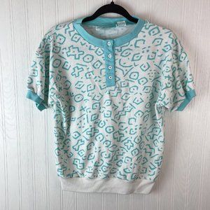 Goola Gong Vintage Short sleeve top size small 90's‎